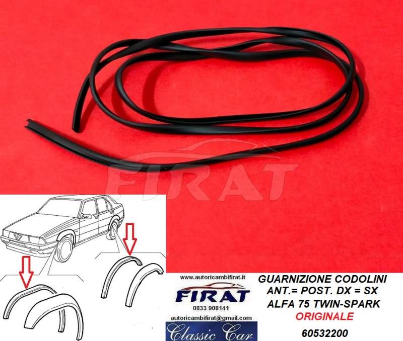 GUARNIZIONE CODOLINI ALFA 75 TWIN SPARK (60532200)